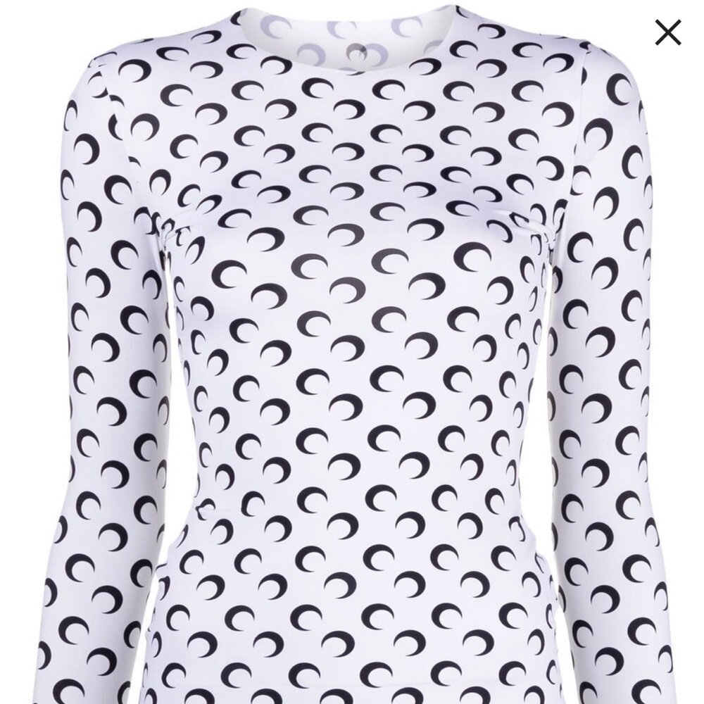 Marrine serre white/black top